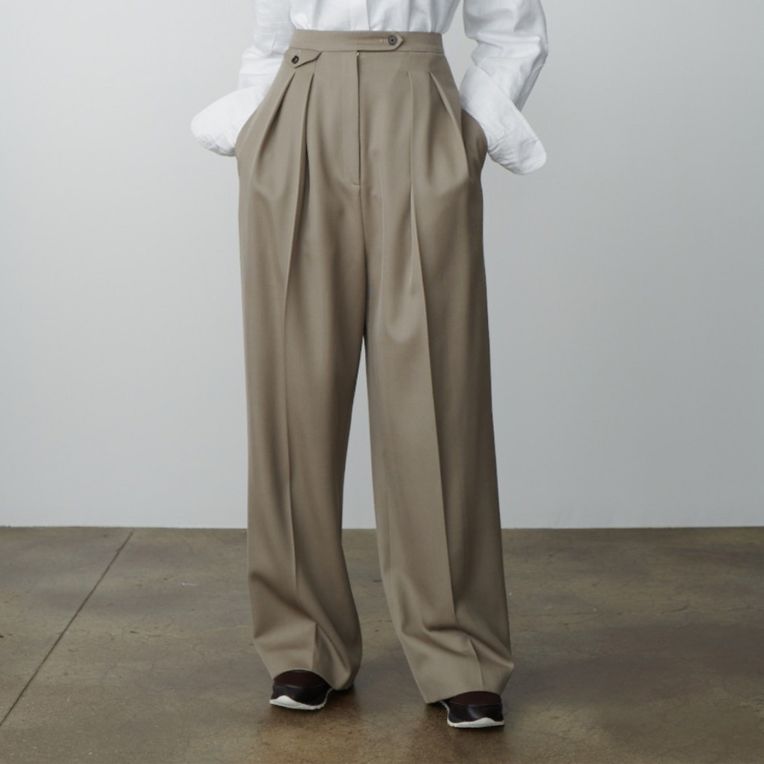 "WOOLEN" - OVERSIZED PANTALON