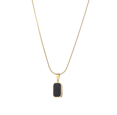 "NOIR" - PENDANT NECKLACE