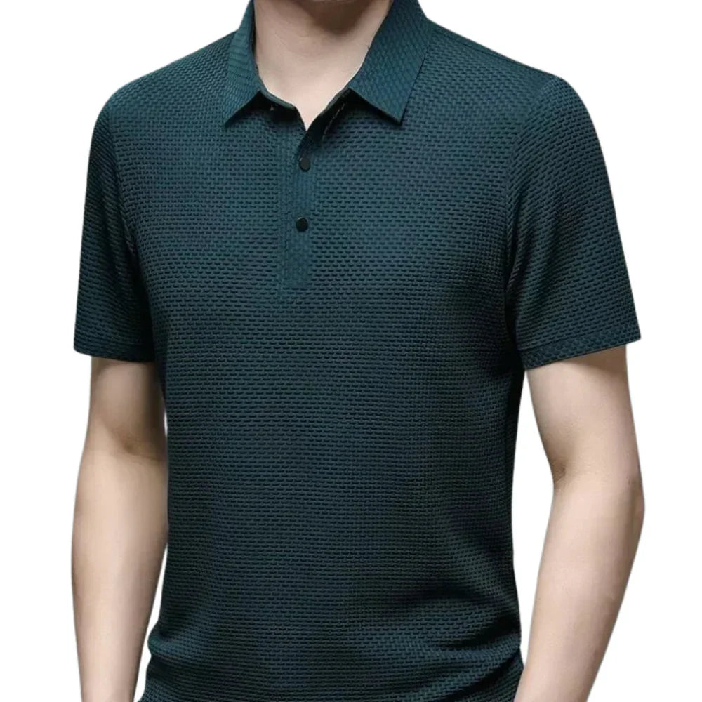 "PRESTIGIO" - SILK POLO (ANTI-WRINKLE)