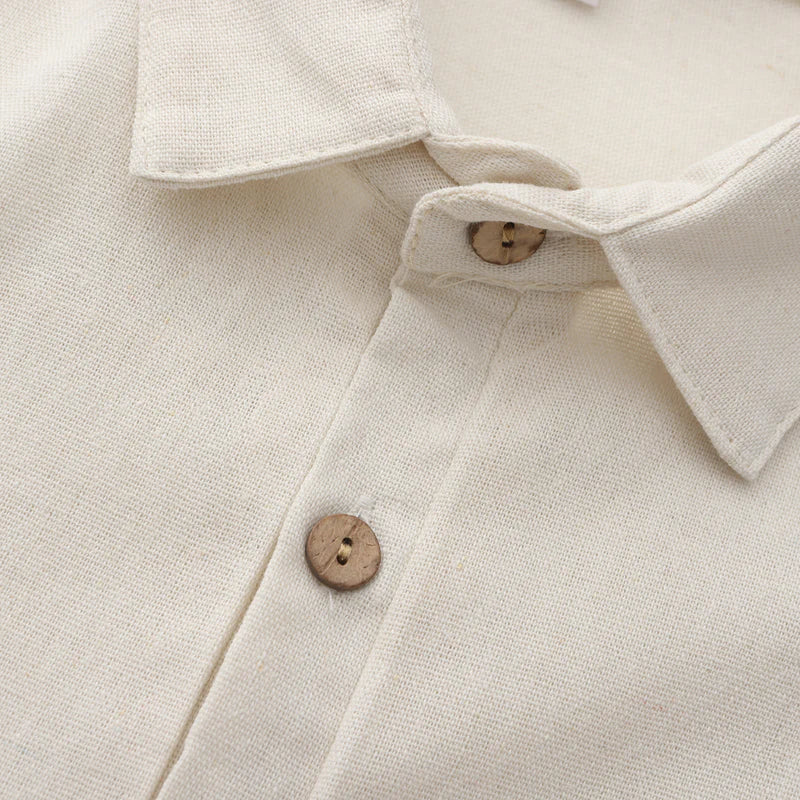 "CASABLANCA" - LINEN POLO