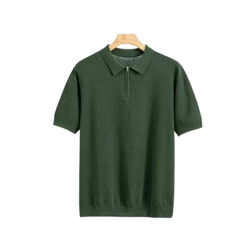 "MARBELLA" - ZIP UP POLO