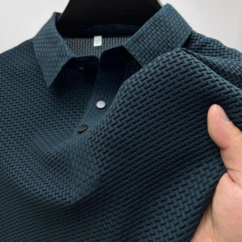 "PRESTIGIO" - SILK POLO (ANTI-WRINKLE)