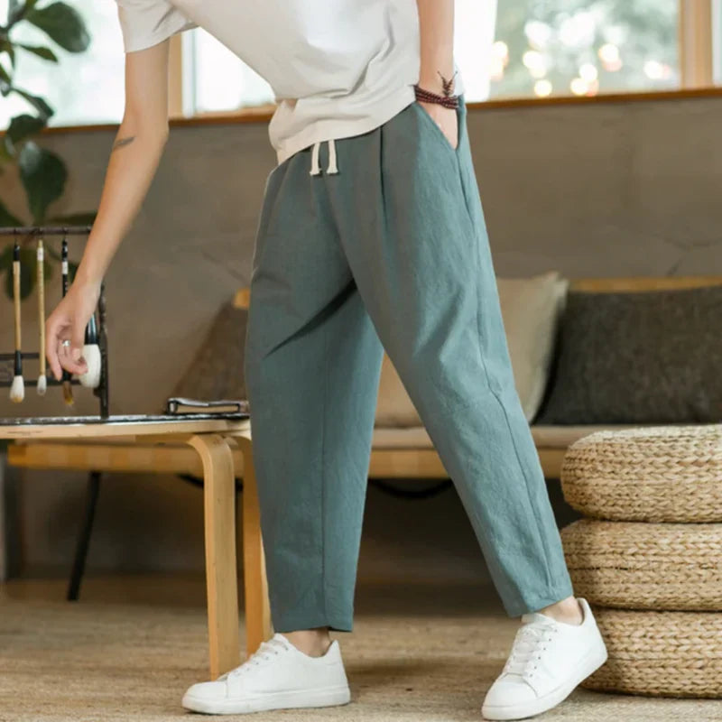 "CANCUN" - COTTON PANTALON