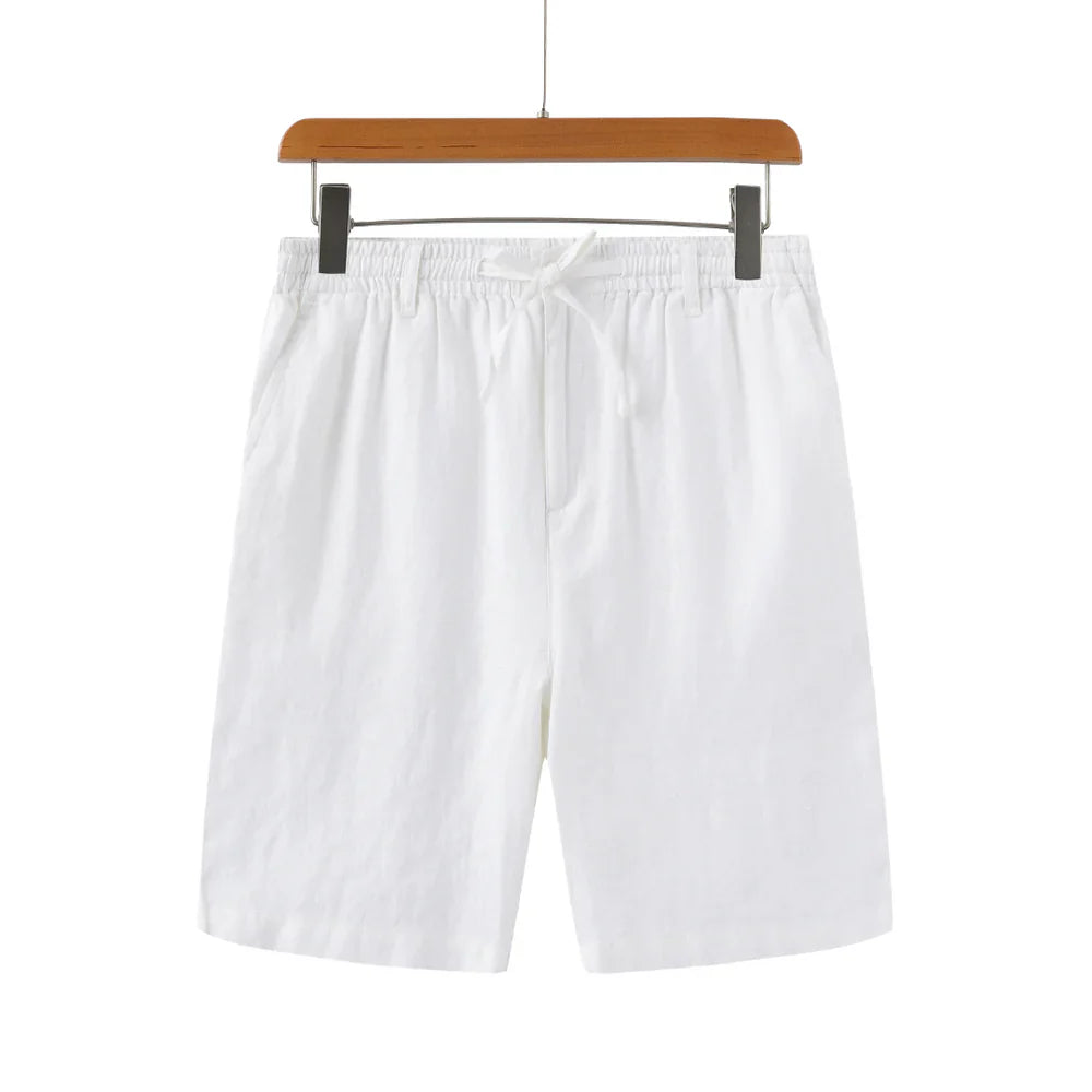 "CASABLANCA" - LINEN SHORTS