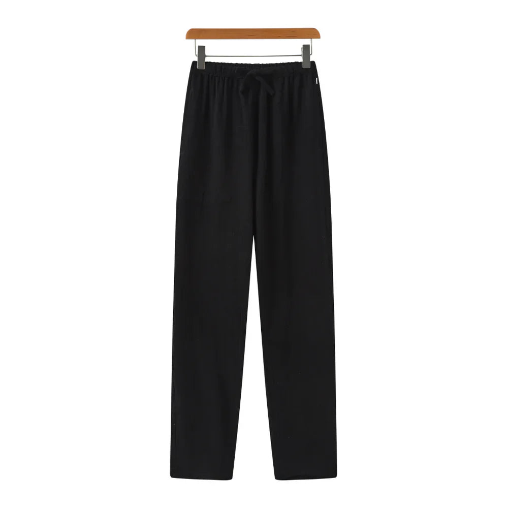 "MARRAKECH" - SLIM LINEN PANTALON