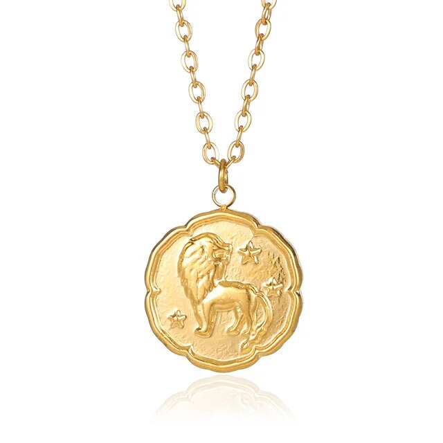 "ZODIAC" SIGN NECKLACE - GOLD