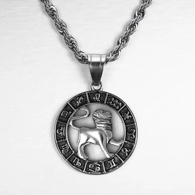 "ZODIAC" SIGN NECKLACE - SILVER