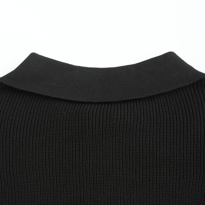 "CESARE" - HALF ZIP SWEATER